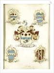 The coat of arms of a female member of the Ockersse family, married to Van Gelre and mother of Anna Digna van Gelre by Anonymous