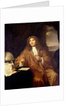 Portrait of Anthonie van Leeuwenhoek, Natural Philosopher and Zoologist in Delft, The Netherlands by Jan Verkolje I