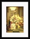 Wilhelmina of Prussia, Consort of William V, Prince of Orange, in the Temple of Arts by Benjamin Samuel Bolomey