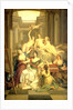 Wilhelmina of Prussia, Consort of William V, Prince of Orange, in the Temple of Arts by Benjamin Samuel Bolomey