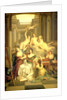 Wilhelmina of Prussia, Consort of William V, Prince of Orange, in the Temple of Arts by Benjamin Samuel Bolomey