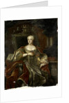 Portrait of Princess Charlotte Amalie, Daughter of Frederick IV, King of Denmark by Anonymous