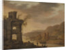River Landscape by Dirck Verhaert