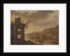 River Landscape by Dirck Verhaert