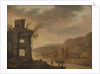 River Landscape by Dirck Verhaert