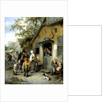 Village Kermesse by Cornelis Dusart