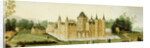 View of the Castle at Egmond aan den Hoef, The Netherlands by Claes Jacobsz. van der Heck