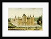 View of the Castle at Egmond aan den Hoef, The Netherlands by Claes Jacobsz. van der Heck