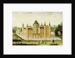 View of the Castle at Egmond aan den Hoef, The Netherlands by Claes Jacobsz. van der Heck