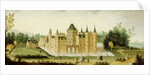 View of the Castle at Egmond aan den Hoef, The Netherlands by Claes Jacobsz. van der Heck