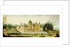 View of the Castle at Egmond aan den Hoef, The Netherlands by Claes Jacobsz. van der Heck