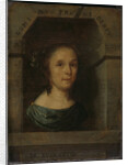 Portrait of Maria Eversdijck, Wife of Nicolaes Blancardus by Willem Eversdijck