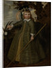 Portrait of a boy with a billygoat by Jan Albertsz. Rotius