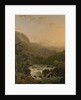 River in the Ardennes at Sunset by Henri van Assche