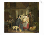 Visit with the New Mother by Moritz Calisch