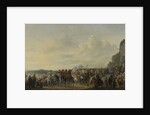 Charles II's Halting at the Estate of Wema on the Rotte during his Journey from Rotterdam to The Hague, 25 May 1660 by Johannes Lingelbach