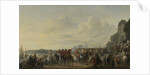 Charles II's Halting at the Estate of Wema on the Rotte during his Journey from Rotterdam to The Hague, 25 May 1660 by Johannes Lingelbach
