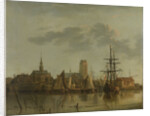 View of Dordrecht at Sunset, The Netherlands by Aelbert Cuyp