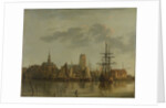 View of Dordrecht at Sunset, The Netherlands by Aelbert Cuyp