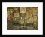 The Ridderzaal of the Binnenhof during the Great Assembly of 1651, The Netherlands, Bartholomeus van Bassen by Anthonie Palamedesz.