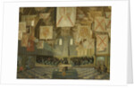 The Ridderzaal of the Binnenhof during the Great Assembly of 1651, The Netherlands, Bartholomeus van Bassen by Anthonie Palamedesz.