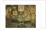 The Ridderzaal of the Binnenhof during the Great Assembly of 1651, The Netherlands, Bartholomeus van Bassen by Anthonie Palamedesz.