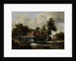 A Watermill by Meindert Hobbema