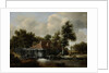 A Watermill by Meindert Hobbema