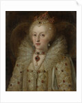 Portrait of Elizabeth I, Queen of England by Anonymous