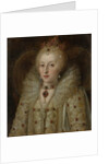 Portrait of Elizabeth I, Queen of England by Anonymous