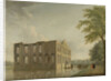 Berckenrode Castle in Heemstede after the Fire, The Netherlands by Jan ten Compe