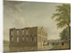 Berckenrode Castle in Heemstede after the Fire, The Netherlands by Jan ten Compe