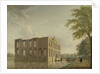Berckenrode Castle in Heemstede after the Fire, The Netherlands by Jan ten Compe
