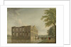 Berckenrode Castle in Heemstede after the Fire, The Netherlands by Jan ten Compe