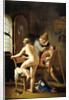 The Painter and his Model by Arnold Houbraken