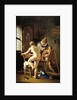 The Painter and his Model by Arnold Houbraken