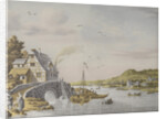 Houses along a River by Jonas Zeuner