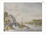 Houses along a River by Jonas Zeuner