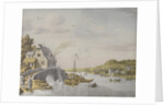 Houses along a River by Jonas Zeuner