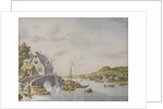 Houses along a River by Jonas Zeuner
