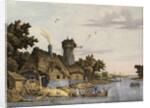 Mill along a River by Jonas Zeuner