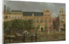 The Latin school on the Singel, Amsterdam by Jacob Smies