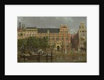 The Latin school on the Singel, Amsterdam by Jacob Smies