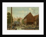 D'Hollandsche Tuin Shipyard on Bickers Island in Amsterdam, The Netherlands by Pieter Godfried Bertichen