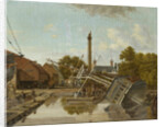 St Jago Shipyard on Bickers Island in Amsterdam, The Netherlands by Pieter Godfried Bertichen