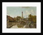 St Jago Shipyard on Bickers Island in Amsterdam, The Netherlands by Pieter Godfried Bertichen