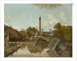 St Jago Shipyard on Bickers Island in Amsterdam, The Netherlands by Pieter Godfried Bertichen
