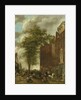 Slijpsteenmarkt, Whetstone Market in Amsterdam, The Netherlands, The Slypsteenen at Amsterdam by Willem Pieter Hoevenaar