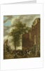 Slijpsteenmarkt, Whetstone Market in Amsterdam, The Netherlands, The Slypsteenen at Amsterdam by Willem Pieter Hoevenaar