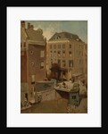 The Osjessluis near Kalverstraat in Amsterdam, The Netherlands by Charles Rochussen